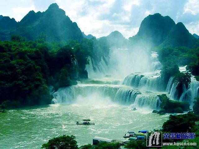 中国瀑布盘点之02：德天瀑布